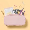 Triple Zip Multicompartment Pencil Case Pouch - up&up™ - 2 of 4