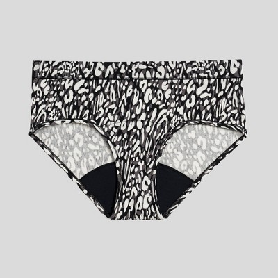 Cora Reusable Period Underwear - Bikini Style - Black - XS