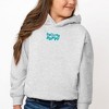 The Juniper Shop Embroidered Choose Happy Smiley Face Toddler Graphic Hoodie - 2 of 3