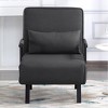 MAYEERTY 26¡± Folding Arm Chair Lounge 4-in-1 Convertible Sofa Bed - 2 of 4