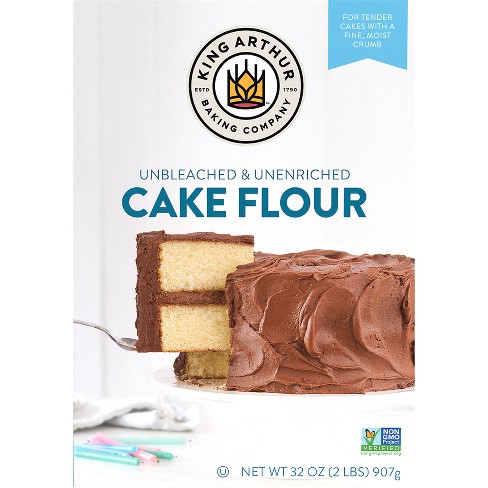 King Arthur Unbleached Cake Flour Blend - 32 oz box