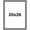 PosterPalooza | Distressed Black Picture Frame - UV Acrylic, Foam Board Backing, Hanging Hardware - 2 of 4