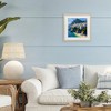 Stupell Industries Seaside Town's Beach View Framed Print Under Glass - 3 of 4