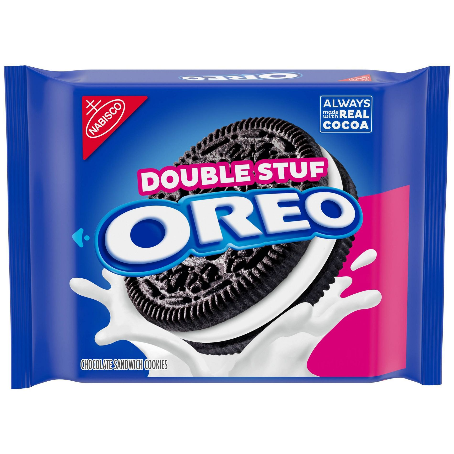 OREO Double Stuf Chocolate Sandwich Cookies