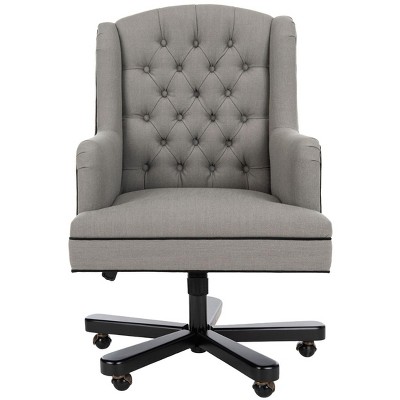 Nichols Office Chair - Granite/Black - Safavieh