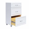 24" Boost 3 Drawer Base Cabinet White - Room & Joy: Home Storage, MDF Construction - image 3 of 4