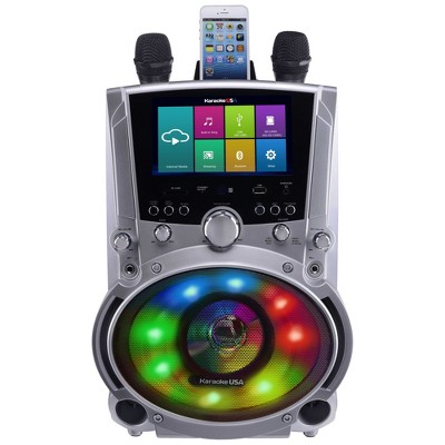 Karaoke USA All-In-One Wi-Fi Multimedia Karaoke System With 7" LCD Touch Screen (WK760)