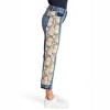 Women's Uneven Seemed Original Straight Floral Jeans - CURRENT/ELLIOTT - 2 of 3