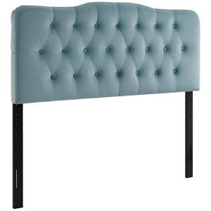 Annabel King Diamond Tufted Performance Velvet Headboard - Modway
 - 1 of 4