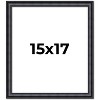 PosterPalooza | Linear Black Picture Frame - UV Acrylic, Foam Board Backing, Hanging Hardware - 2 of 4