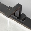 Cobbe Modern Two Hole Centerset 4" 2-handle Bathroom Faucet with Pop Up Drain Assembly - 4 of 4
