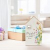 Pavilion Gift Company - Memories - 8.75" MDF House Plaque with Vase - Wall Sign Panels - 4 of 4