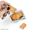 Big Dot of Happiness Little Pumpkin - Mini Candy Bar Wrapper Stickers - Fall Birthday Party or Baby Shower Small Favors - 40 Count - 2 of 4
