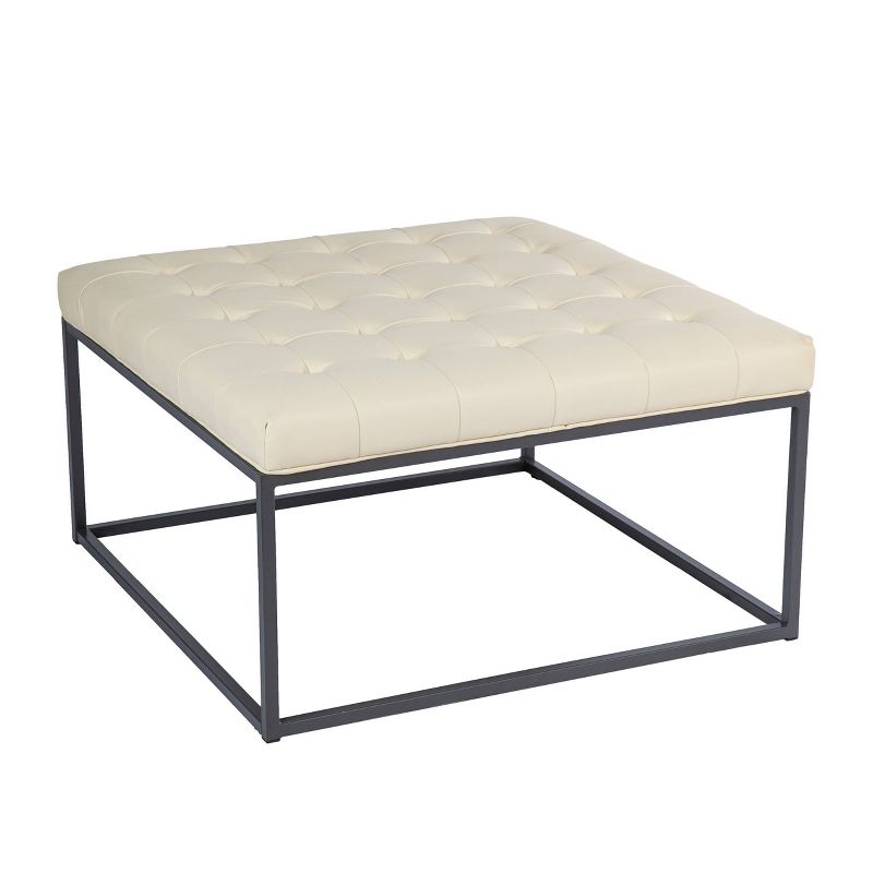 Perscon Upholstered Cocktail Ottoman - Aiden Lane, 5 of 11