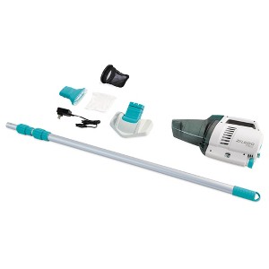 Intex ZR200 Rechargeable Cordless Swimming Pool and Spa Vacuum Cleaner  with Telescoping Handle and 2 Interchangeable Brush Heads - 1 of 4