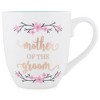 Mother of the Groom Cherry Blossom Goldtone Foil 20 ounce Ceramic Coffee Mug - 3 of 4