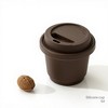 Anna-Kaci Reusable Silicone Coffee Cup Lid Spill Resistant Hot Drink Cover with Sip Opening 3.5x0.7in - 2 of 4