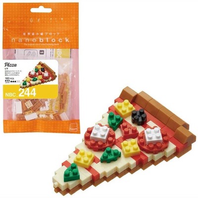 Kawada Nanoblock Collection Pizza Micro-Sized Building Block Set