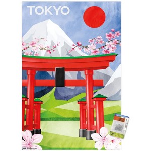 Trends International Tokyo - Scenic Unframed Wall Poster Prints - 1 of 4