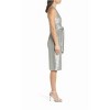Women's Plunge Neck Matte Sequin Sheath Dress - Harlyn - 3 of 4