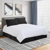 Swift Home | Basics Pleated Microfiber Bed Skirt 14-inch Drop - 3 of 4
