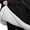 PAVILIA Wearable Blanket Sweatshirt Kids Boy Girl, Warm Cozy Giant Hoodie, Fleece Faux Shearling Oversized Sweater, Big Pocket - 3 of 4