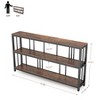 Tribesigns 70.89 inches 3-Tier Long Console Sofa Table - image 3 of 4