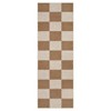 Modern Checkered Easy Jute Area Rug Farmhouse Washable Non-Slip Indoor Outdoor Rugs for Living Room Bedroom Patio - 4 of 4