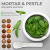 Mortar & Pestle – Durable Grinding Bowl and Pestle. Plastic, Durable Finish Design - 3 of 4