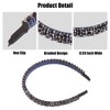 Unique Bargains Women's Faux Crystal Headband 0.59" Wide 1Pc - 3 of 4
