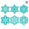 Creative Teaching Press® Snowflakes 6" Designer Cut-Outs, 36 Per Pack, 2 Packs - 3 of 4