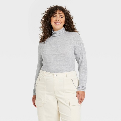 White turtleneck 2025 sweater target