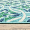 Oriental Weavers Meridian Area Rug, 8' x 11', Blue/Green - 4 of 4