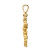 Black Bow Jewelry 14k Yellow Gold Large Scorpio the Scorpion Zodiac Pendant - 2 of 4