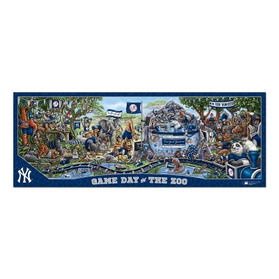 MLB New York Yankees Game Day at the Zoo Jigsaw Puzzle - 500pc_0