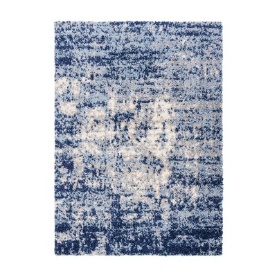 Gertmenian Thayer Halsbury Modern Abstract Bedroom Livingroom Easy Care Plush Microfiber Shag Indoor Area Rug