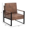 RISOKEYS Classic Mid Century Modern Accent Chair - Stylish, Comfortable & Durable Armchair for Living Room, Bedroom, Home Office - 3 of 4