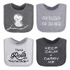 The Peanutshell Unisex Terry Bibs, 16 Pack for Feeding, Teething, or Drooling|Neutrals - 4 of 4