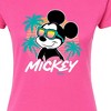 Women's - Disney - Mickey Sunset Shades Fitted Graphic T-Shirt - 2 of 3