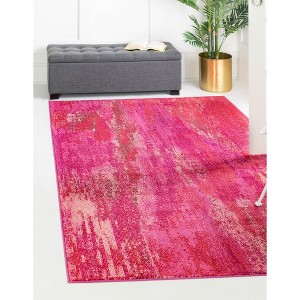 Unique Loom Jardin Lilly Abstract Indoor Woven Area Rug - 1 of 4
