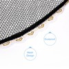 Unique Bargains Decor Washable Dustproof Soft Mesh Electric Fan Dust Cover 3 Pcs - 3 of 4