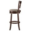 29" Wolcott Swivel Barstool Smoke - Inspire Q: Hardwood, Padded, Pub-Style - 2 of 4