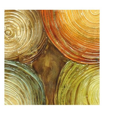 Petrich 60"H x 30"W Multicolor Abstract Canvas Wall Art