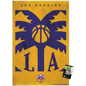 Trends International WNBA Los Angeles Sparks - Logo 25 Unframed Wall Poster Prints - 1 of 4