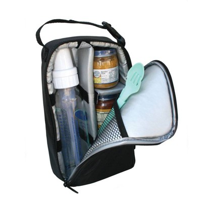 J.L. Childress Pack N' Protect Tote for Glass Bottles and Jars - Black - 30qt