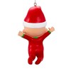 Kurt Adler Plastic Ornament for Christmas Tree, Cocomelon JJ with Santa Hat - 3 of 4