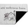 Stupell Industries All Are Welcome Barn Printed Outdoor Door Mat, design by Emily Call, 18"x30" - 2 of 4