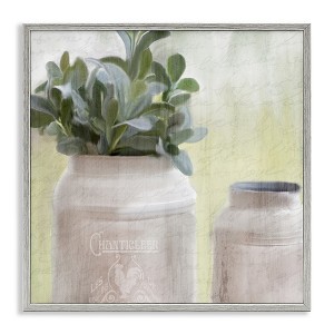 Stupell Industries Farmhouse Mill Can with Greenery, 24" x 24" - 1 of 4