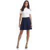 Rekucci Women's Soft Flared Skirt with Comfort Waistband - 4 of 4