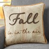 Pumpkin-Shaped or Embroidered Harvest Accent Pillows - 2 of 3